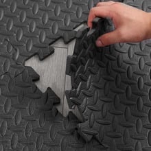Melike Heavy Duty Gym Floor Mats (Set of 12)